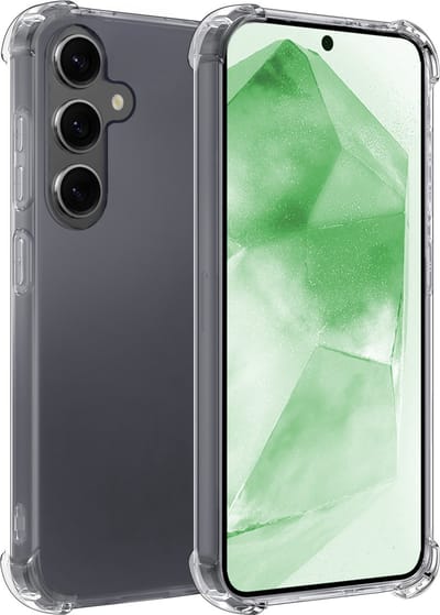 Hoesje Geschikt voor Samsung Galaxy A55 - Sterk & Shockproof - Siliconen Case - Back Cover - Telefoon Hoes Shock Proof - Transparant