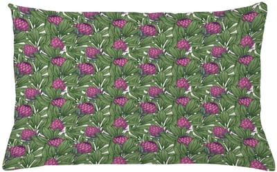 ABAKUHAUS Protea-Kussenhoes – Dubbelzijdig bedrukt – 65x40 cm – Kleurvast