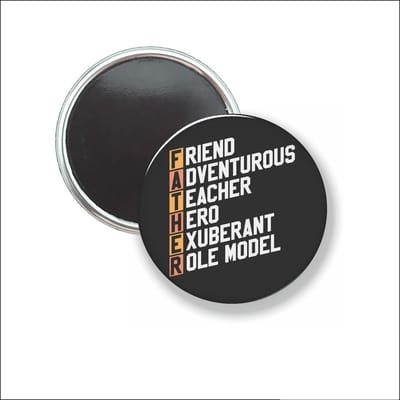Button Met Magneet 58 MM - Father - NIET VOOR KLEDING