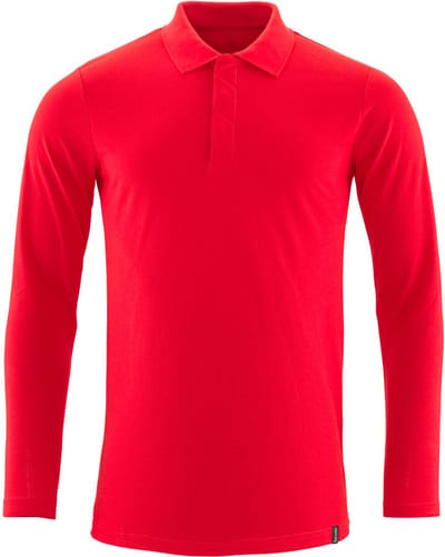 Mascot Crossover Poloshirt, met lange mouwen 20483-961 - signaalrood - 2XL