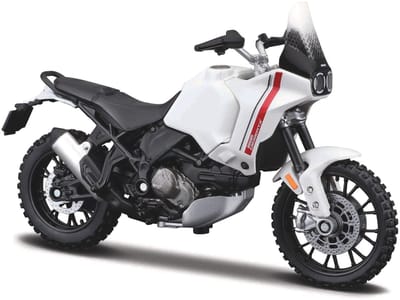 Maisto Ducati Desertx - Modelauto - Schaal 1:18 - Wit/Rood/Zwart