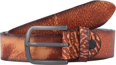 Vanzetti Leren Riem 35mm Leather Belt W100 Cognac Bruine