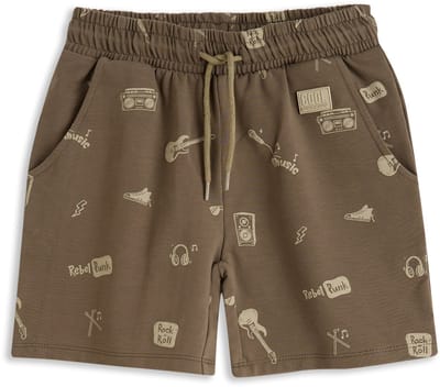 4PRESIDENT Korte Broek Jongens Short - Stone gray - Maat 92