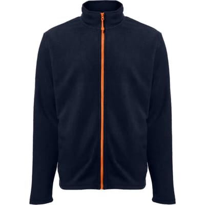 Fleece met rits Black & Match Grizzly