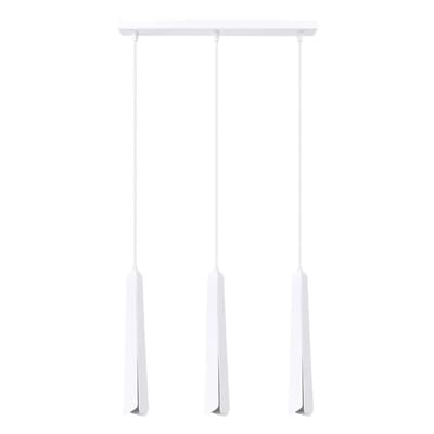 Sollux Lighting Hanglamp Prysm - G9 - wit - staal - 120x45x5cm