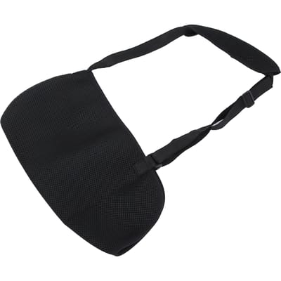 Ademende Armsling Verstelbare Armsteun Schouderimmobilisator voor Fractuur Verstuiking black