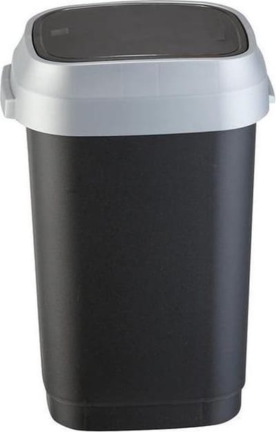 Kis Dual Swing Bin S - 15L - Voor Toilet of Badkamer