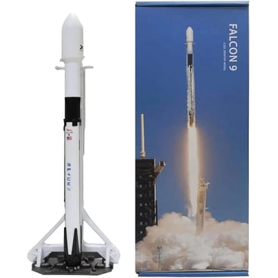 1:233 Falcon 9 Falcon 9 Dragon Zware Falcon 1:375 Ruimteschip Metaal Diecast Raketmodel Decoratieve Collectie