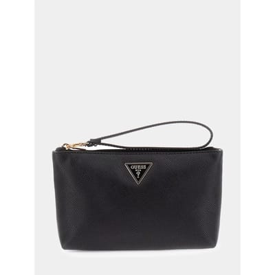 GUESS accessoiretas Laurel II Wristlet Pouch Black zwart