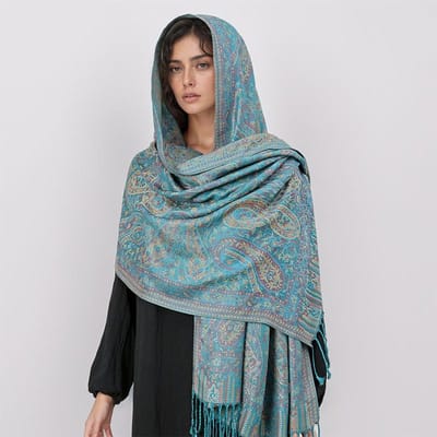 Écharpe Hijab Pashmina Bohème Long Châle Musulman Cachemire Féminin Foulard Turban Doux Enveloppements de Tête pour Femmes Bandeau Luxe gray