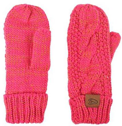 I'm Dutch Gebreide Wanten Edmonton Fuchsia Mix Color | Maat