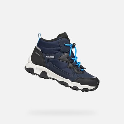 GEOX MAGNETAR ABX TIENERS Sneakers - MARINEBLAUW/BLAUW - Maat 31