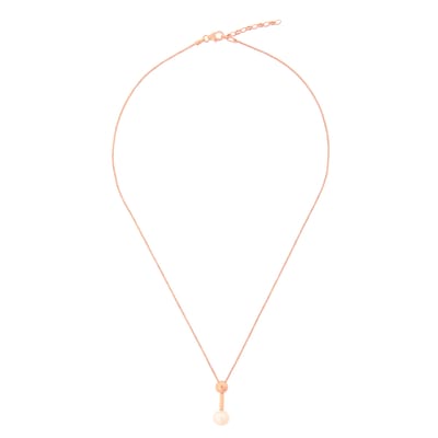 Orphelia 'Aliena' Dames 925 Sterling Zilveren Ketting met Hanger - Roze zh-7373 RG