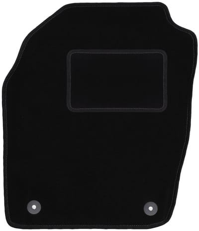Bestuurdersmat zwart voor: Opel Agila A hatchback (2000-2007)