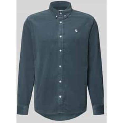 Regular fit vrijetijdsoverhemd van corduroy met button-downkraag