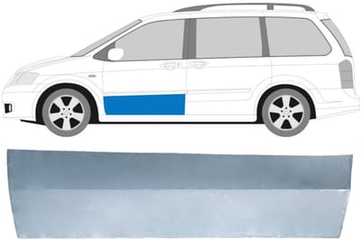 Reparatiepaneel voor deur voor Mazda MPV 1999-2006 / Links