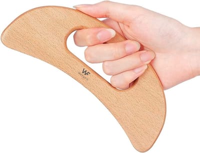 Houten Massage Tool | Guasha Hulpmiddel | Spierknopen Massage | Houten massageapparaat | Massage Schraper voor Anti-Cellulitis en Ontlast Spiervermoeidheid | Hout