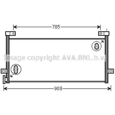 Highway Automotive Condensator, airconditioning HIGHWAY VL5081