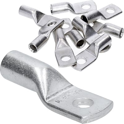 10 stuks Kalitec HR25-6 standaard buiskabelschoenen 25mm² M6 I zonder kijkgat I Made in Germany