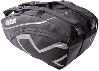 Pacific X Tour Pro Racketbag XL - Tennistas - Middelgrote Tennistas - Zwart/Grijs
