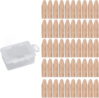 Houten Deuvelmal - Pocketgatpluggen - Houtbewerking Projecten - Sterke Verbindingen - 50 Stuks - Eiken