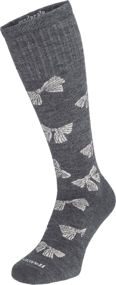 Sockwell - Bows Dames Compressiekousen Klasse 1 Charcoal - Maat 35-38