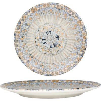 Bonna Dessertbord - Luca Mosaic - Porselein - 21 cm - set van 6