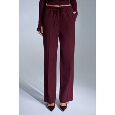 Dames Rechte Crepe Broek