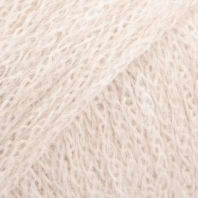 DROPS Sky Uni Colour - 25 witte mist - Wol Garen