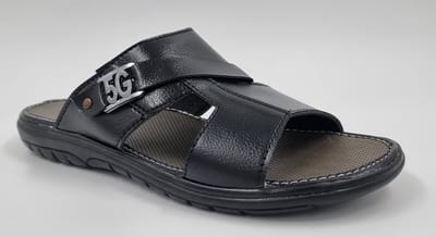 Walking - Slippers Heren - Licht Gewicht Heren Slippers - Slippers met een Zacht Voetbed - Zwart – Maat 39