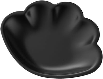 Sieraden dienbladen - Decoratieve schaaltjes - Sieraden organiseren - Set van zes - 9 x 7 cm - Zwart