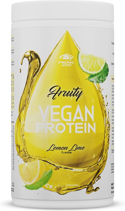 Peak Fruity Vegan Protein (400g) Lemon Lime - Eiwitten - Veganistisch eiwit
