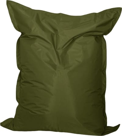 Mr. Lounge - Zitzak – XXL- volwassene – maat L – 140 x 170 – Nylon Olijfgroen