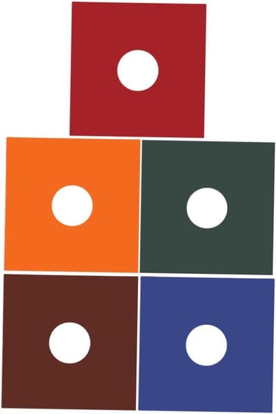Vinyl Platenhoezen - Beschermhoezen - Platen Opbergen - Krasbestendig Stofdicht - 5 Stuks - Diverse Kleuren