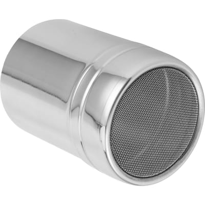Roestvrij Staal Fijne Gaas Poeder Shaker Chocolade Koffie Zeef voor Keuken Bakken KokenL Large 35.83x15.75in gray