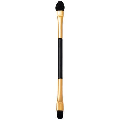Dubbelzijdige oogschaduwborstelstick - Beauty make-up tool 1pc black
