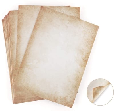 Dailygoods- Briefpapier Hoogwaardig - 100 Vellen - A4 Formaat - Dubbelzijdig - 120 g/m² - Geschikt voor Inkjet/Laserprinters - Designpapier