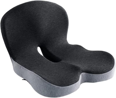 Ergonomisch Zitkussen van Geheugenfoam, Orthopedisch Kussen voor Kantoorstoel, Antislip Zitkussen voor Auto en Bank, Verlicht Sciatica Pijn