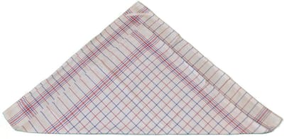 Theedoekenset Blok Wit - 70x70 – 6 stuks - Geblokt - Blokdoeken - 100% katoen - Horeca Theedoeken – vaatdoek – theedoek geruit