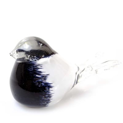 Loranto - Mini Urn Vogeltje - Urnen - Vogel Urn - Luxe Glas Urn