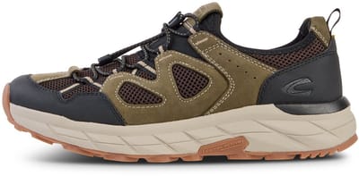 camel active Sneaker met snelkoord sluiting - Maat menswear-40 - zwart