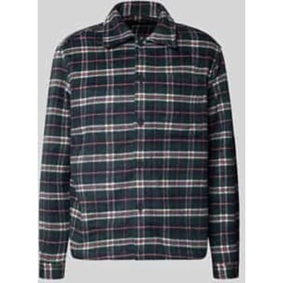 Regular fit overhemdjack met kentkraag