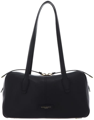 GIANNI CHIARINI Leren schoudertas Aryna Shoulder Bag Nero zwart