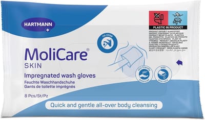 Geïmpregneerde washandjes voor persoonlijk gebruik – Verwarmbaar en koelbaar – 8 stuks – pH-huidneutraal