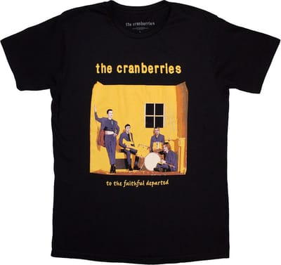 The Cranberries - Faithfully Departed Cover Heren T-shirt - XL - Zwart