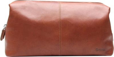 Esquire Cosmetische tas Dallas Cosmetic Bag Brown Bruine