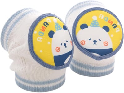Baby Kniebeschermers - Kruip Bescherming - Veilig Ontdekken - Ademend Katoen - 0-4 Jaar - Meerdere Kleuren