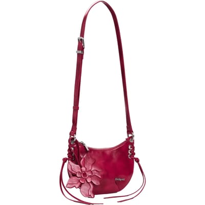 Desigual schoudertas Mone Nexus Shoulder Bag Strawberry Red paars