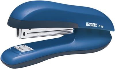 Handnietmachine - Kantoormachine - Papier Vastzetten - Robuust Metaal Mechanisme - 14 cm Lengte - Blauw