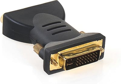 DVI-I Dual Link (m) - Tulp component (v) adapter
